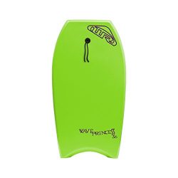 Wave Rebel Women’s Princess Body Board, Lime Green, 36″