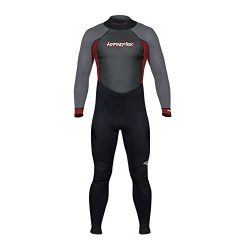 Hyperflex Wetsuits Men’s Access 3/2mm Full Suit – (Red, Large)