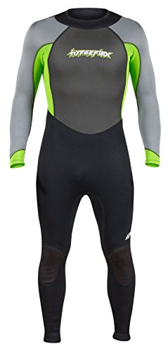 Hyperflex Wetsuits Men’s Access 3/2mm Full Suit – (Green, X-Large)