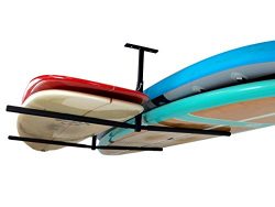 Double SUP and Surf Adjustable Ceiling Rack | Hi-Port 2 | StoreYourBoard