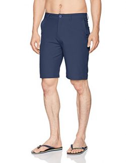 Quiksilver Men’s Union Amphibian Hybrid 21 Short, Navy Blazer, 33