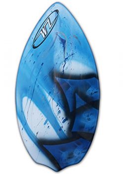 Wave Zone Diamond – Fiberglass Skimboard for Beginners – Blue