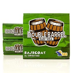 Double Barrel Surf Wax – Base Coat – 3 Pack