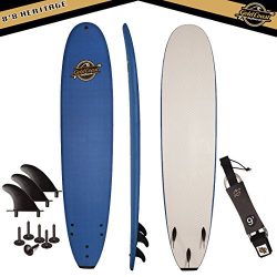 Gold Coast Surfboards – 8’8 Soft Top Foam Surfboard -The Heritage- High Performance  ...