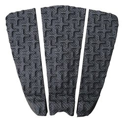 Premium Surfboard Traction Pad [CHOOSE COLOR] 3 Piece, Full Size, Maximum Grip, 3M Adhesive, for ...