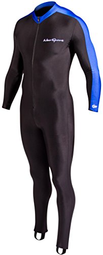 NeoSport Full Body Sports Skins Full Body Sports Skins, Blue Trim, L – Diving, Snorkeling  ...