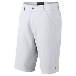 Oakley Men’s 2.5 Take Shorts, White, Size 33