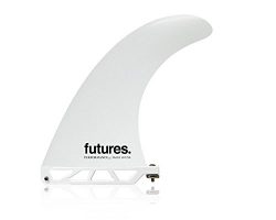 Future Fins Performance Longboard Surfboard Fin 8″ White Thermotech