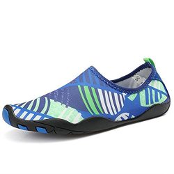 FLARUT Kids Girls Boys Barefoot Water Shoes Quick-Dry Aqua Socks For Beach Swimming Pool Surf Yoga