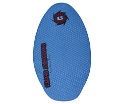 Liquid Shredder Wood EVA Deck Skimboard, Blue, 41″