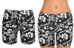 Vansop Women’s Boyleg Swim Shorts Tankini Bikini Bottoms Yoga Surf Board Shorts