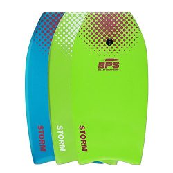 BPS 41″ Green w/ Purple Dots Bodyboard (2018)