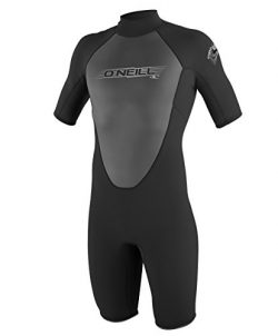 O’Neill Wetsuits Mens 2mm Reactor Spring Suit, Black, Large