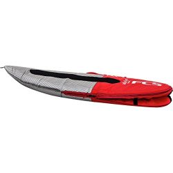 FCS Dual All Purpose Surfboard Bag Travel Cover (Red Mood, All Purpose 6′ 7″)