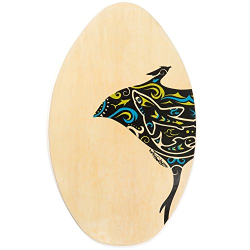 wood skim board