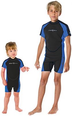 Neosport Youth 2mm Shorty Wetsuit 4 Blue/Black