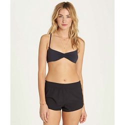 Billabong Women’s Sol Searcher Volley, Black Pebble, L