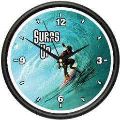 SURFING 1 Wall Clock surf board wax surfer shorts new