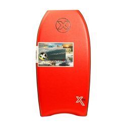 Custom X Titan XPE Crescent Tail Bodyboard (Red , 42)