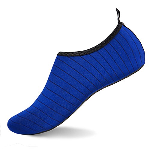 Womens and Mens Water Shoes Barefoot Quick-Dry Aqua Socks for Beach ...