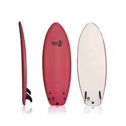 Rock-It 4’11” CHUB Surfboard (Red)