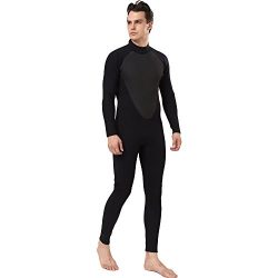 Realon Men’s 3mm Neoprene Wetsuit CR Diving Surfing Suit Snorkeling Suits Full Body Jumpsu ...