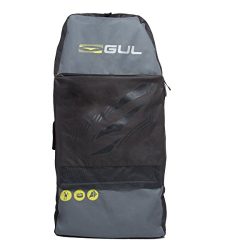 Gul Arica Bodyboard Bag Back Pack for 2 x 42″ Adult Bodyboards. Black / Yellow