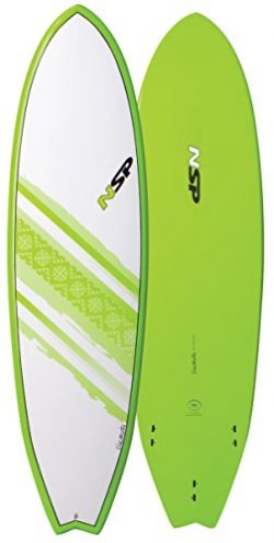 NSP Elements FISH Short Surfboard | Fins Included | All Around Design | Available in 6’4 6 ...